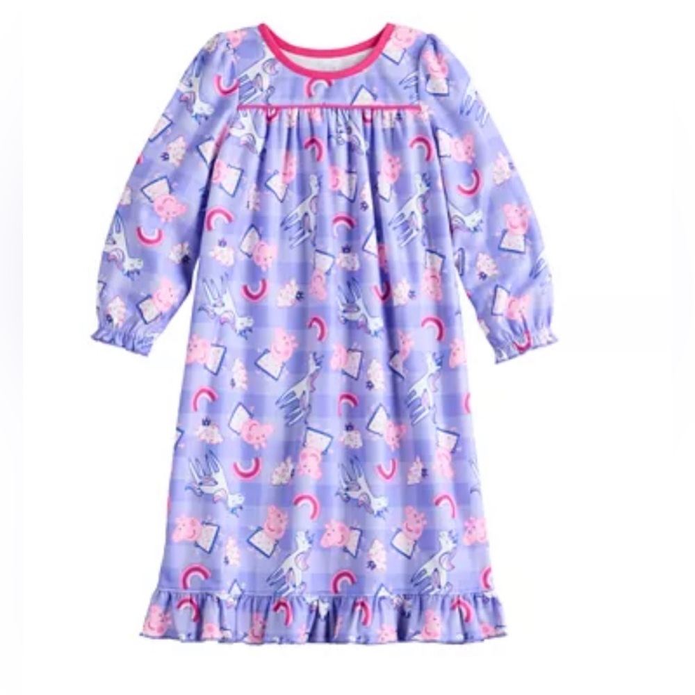 Peppa Pig Unicorn Pajamas / Nightgown